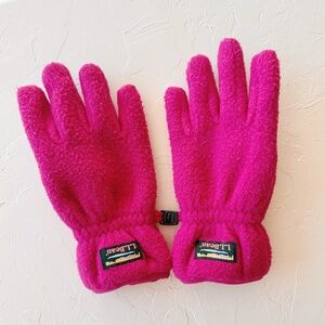 L.L. bean fleece gloves 🧤